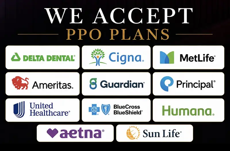 PPO insurance plans accepted