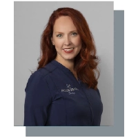 Headshot of Rebecca, a professional dental assistant with a warm smile.